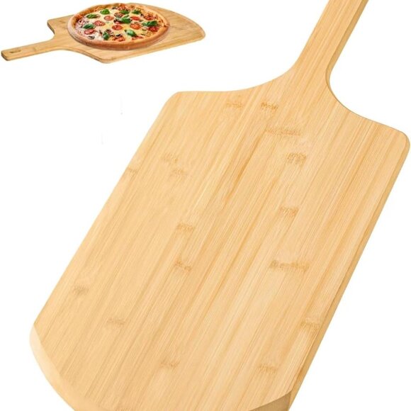 Large Wooden Pizza Peel - Picture 4 of 6
